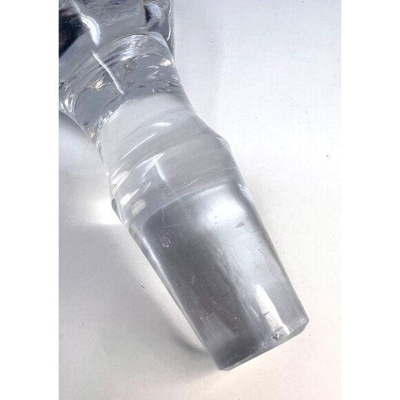 Vintage Hand-Cut Lead Crystal Decanter With Stopper Eleanor Pattern American Cut - Picture 5 of 8